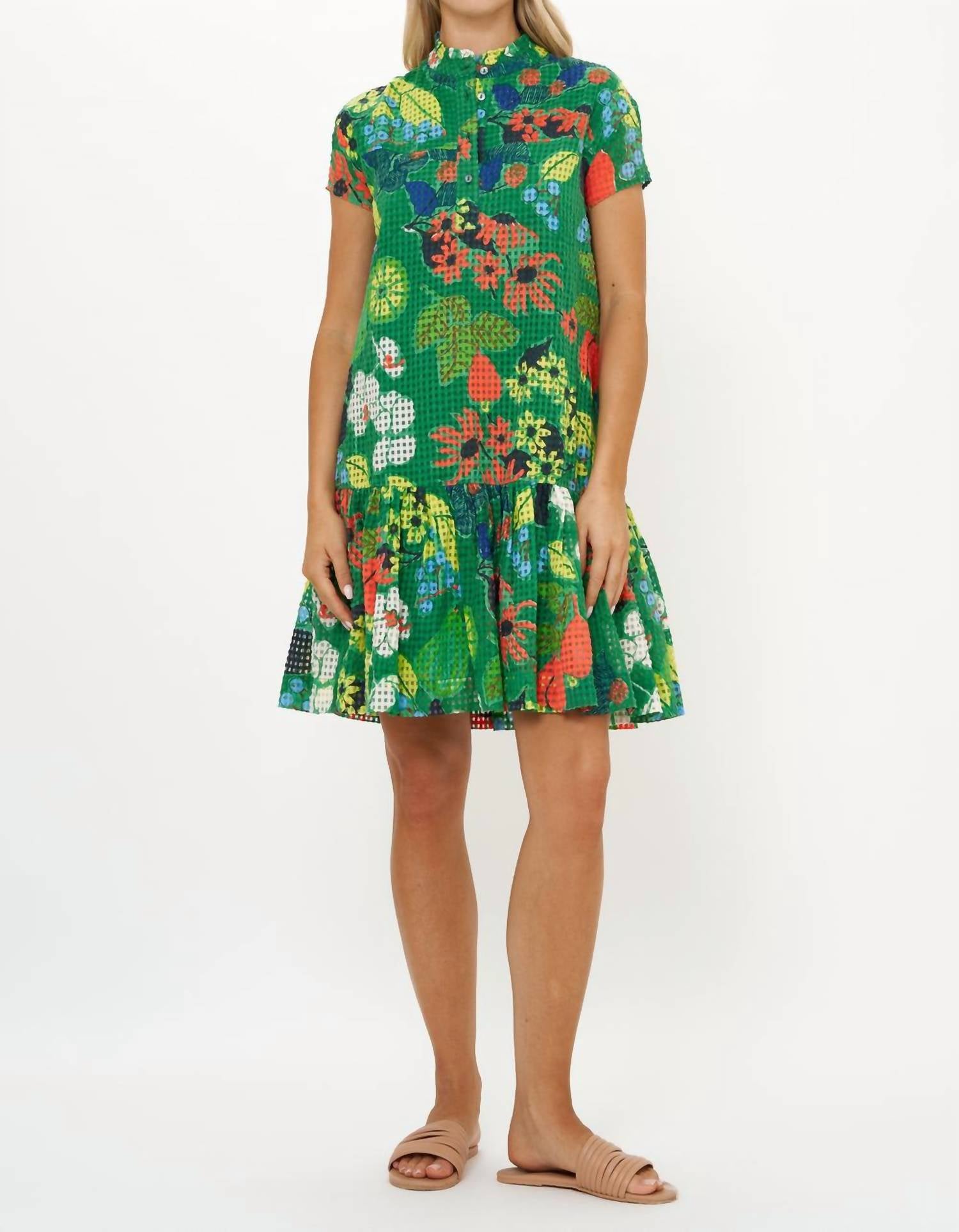 Oliphant - Cap Sleeve Mini Dress