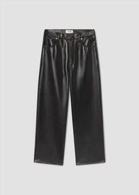 AGOLDE Ren High Rise Wide Leg Jeans in detox - women's pants - view 6