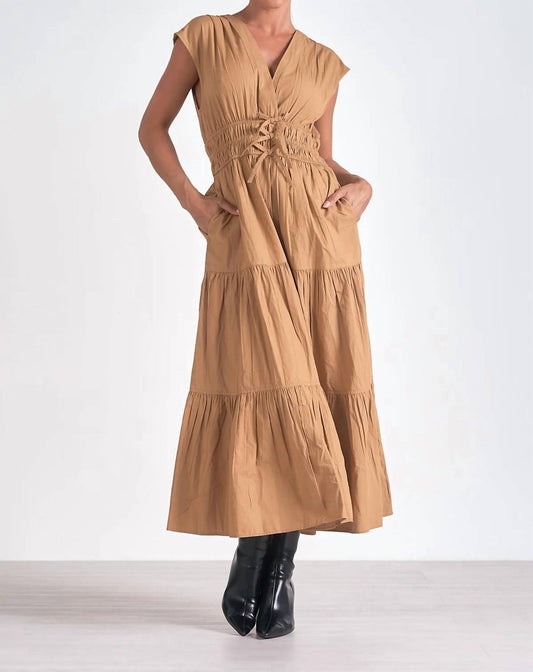 Elan - Cap Sleeve Dress