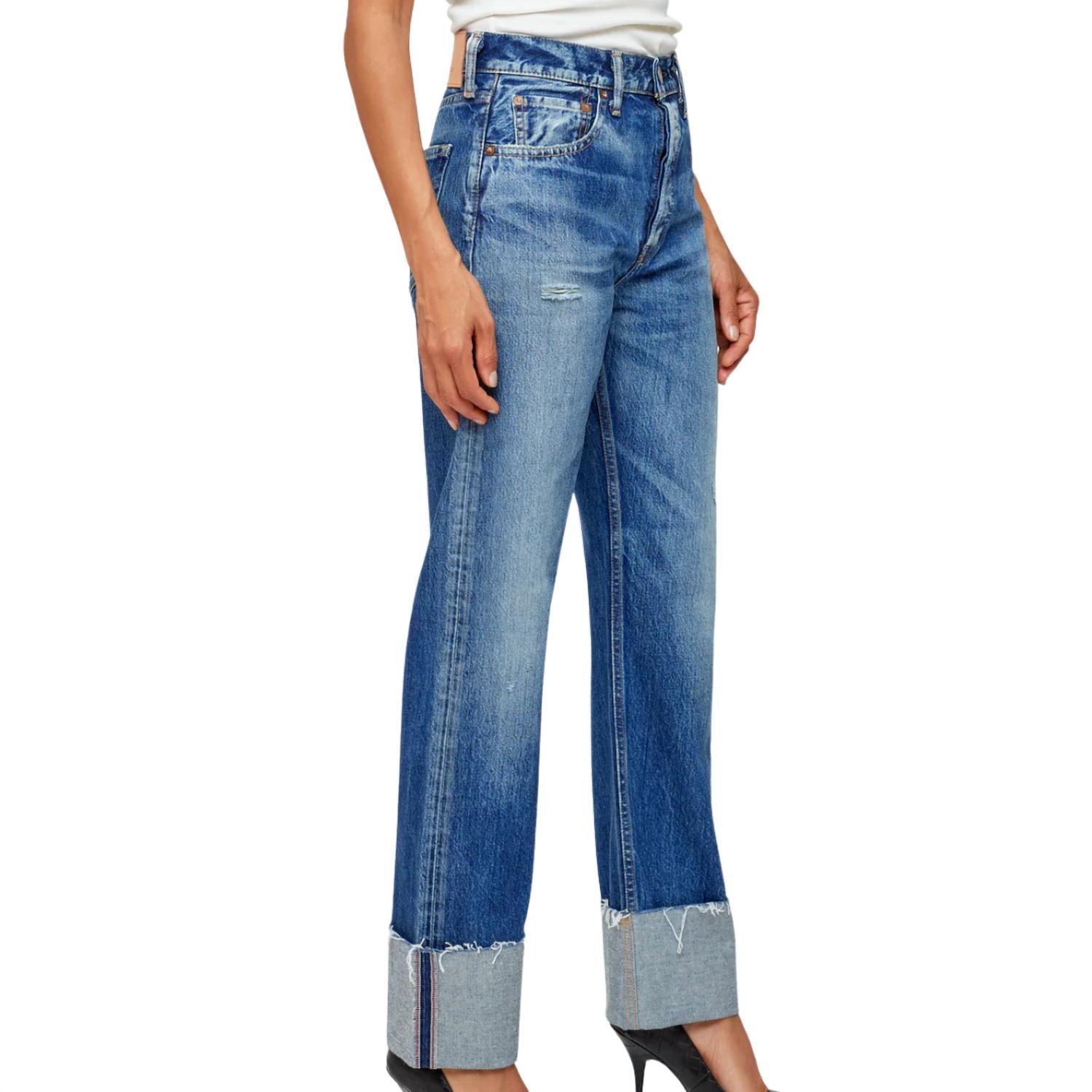 Moussy - Bardmoor wide stright jeans