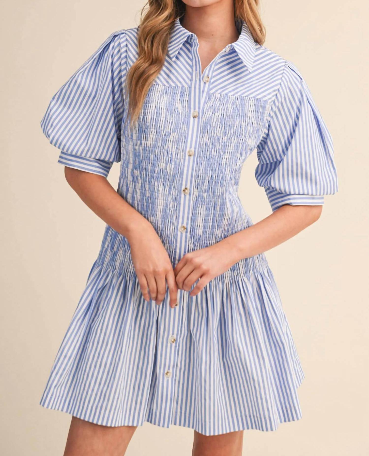 &Merci - Women's Hampton Stripe Dress