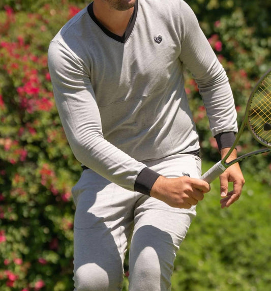 Love Love Tennis - French Terry Long Sleeve Tee