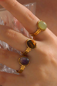 Josslyn By Wall To Wall - Women's Sunburst Stone Ring