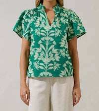 Sugarlips - Barcy Smocked Top