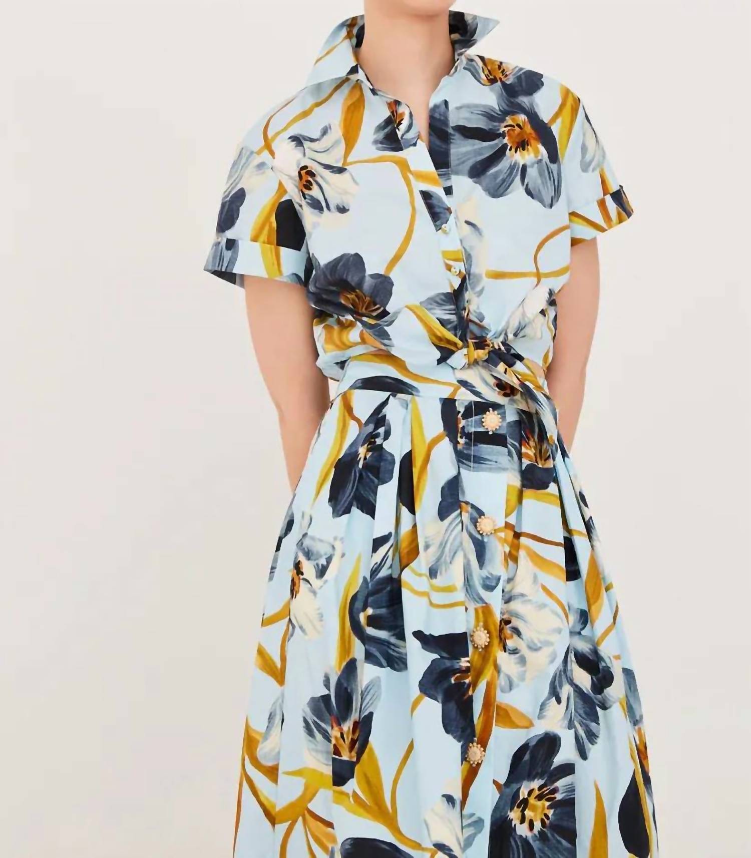 Cara Cara - Asbury Button Up Top