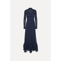 Rotate - Chiffon Maxi Ruffle Dress