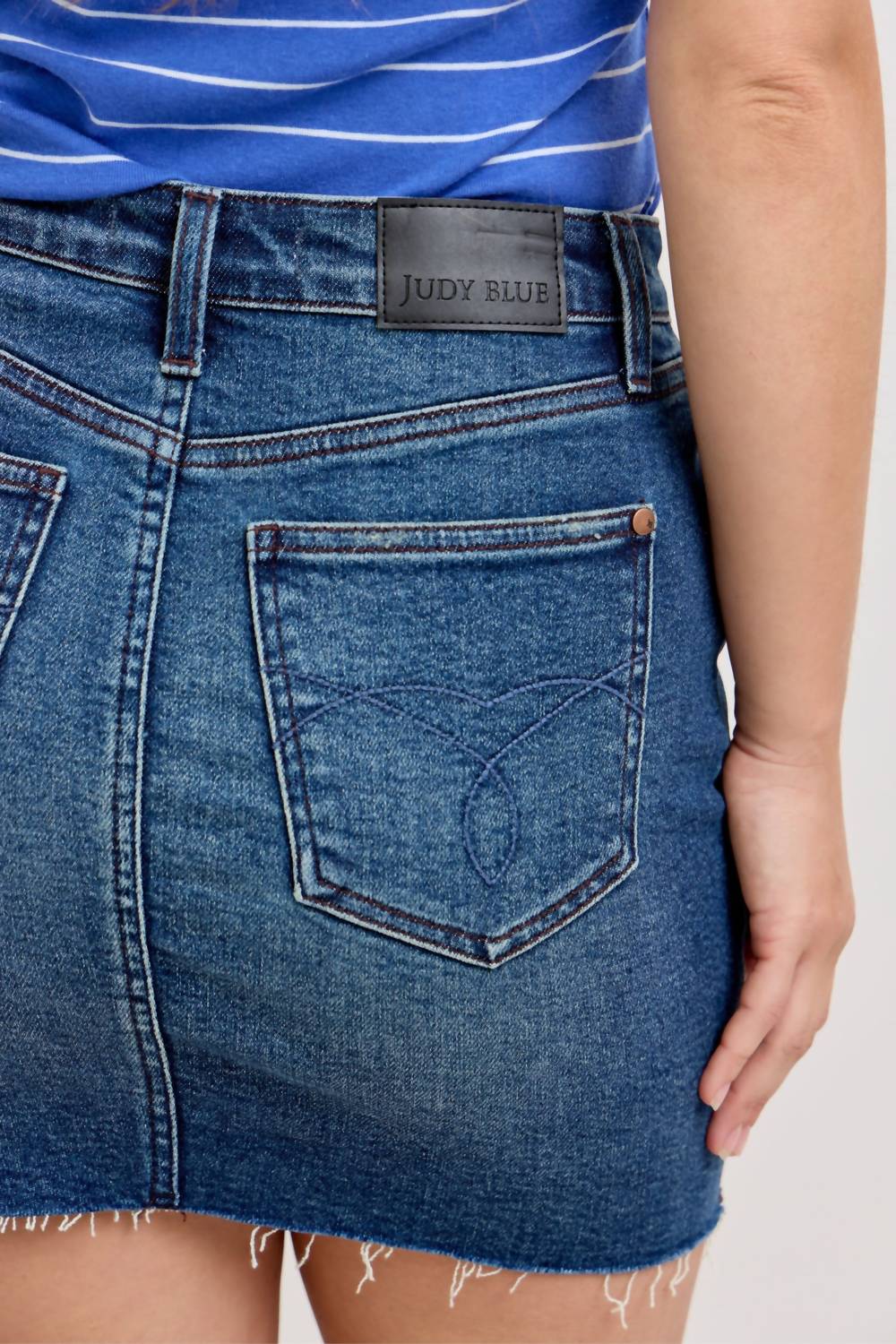 Judy Blue - High Waist Rigid Magic Skirt