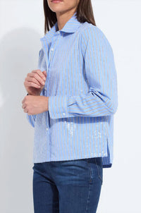 Lysse - Mila Sequin Stretch Shirt