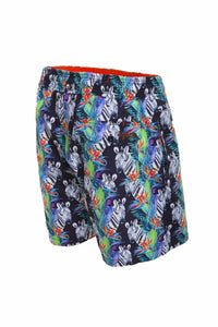 Eight X - Men's Zebra Print Swim Trunks