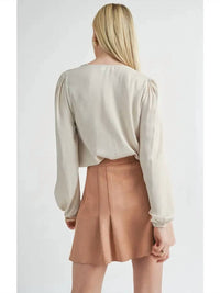 Sage The Label - Poetry Pleated Bodysuit