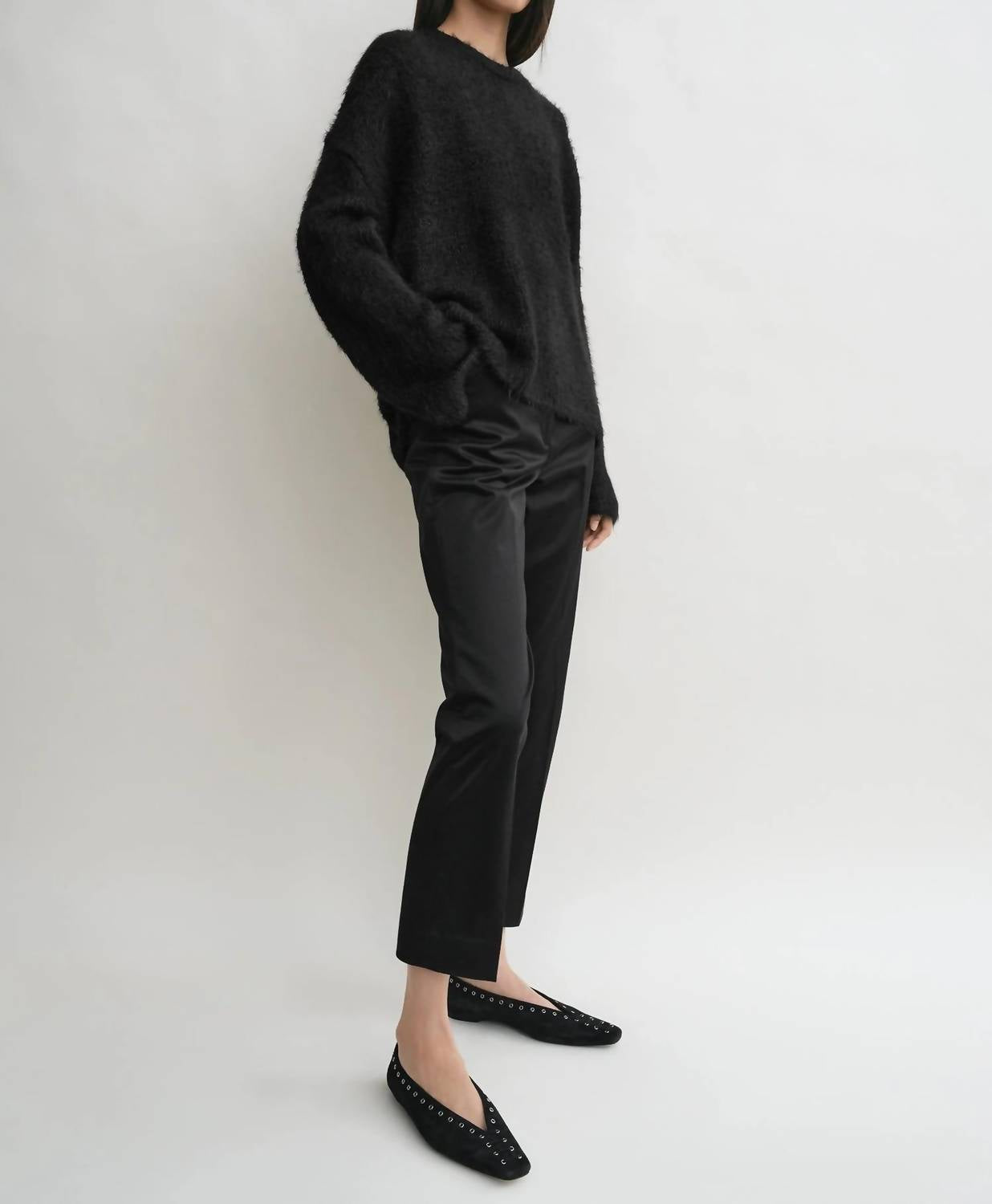 Toteme - Boxy Silk Knit Top