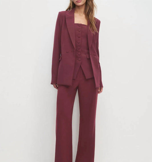 Favorite Daughter - Vino Suits You Long Sleeve Blazer