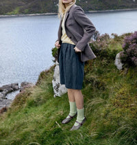 Triona - Houndstooth Una Patch Pocket Tweed Jacket