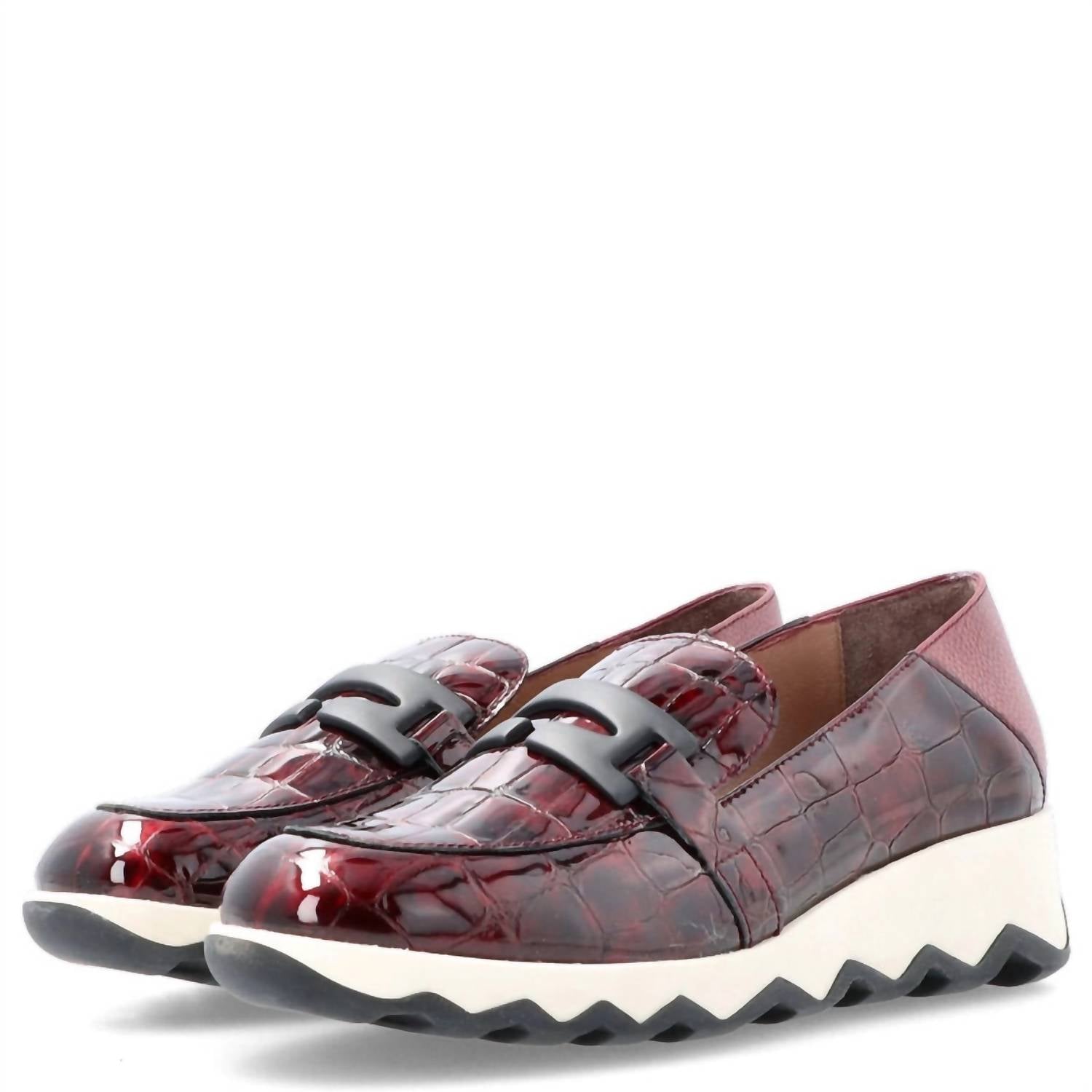 Wonders - Women's Snakeskin Loafer