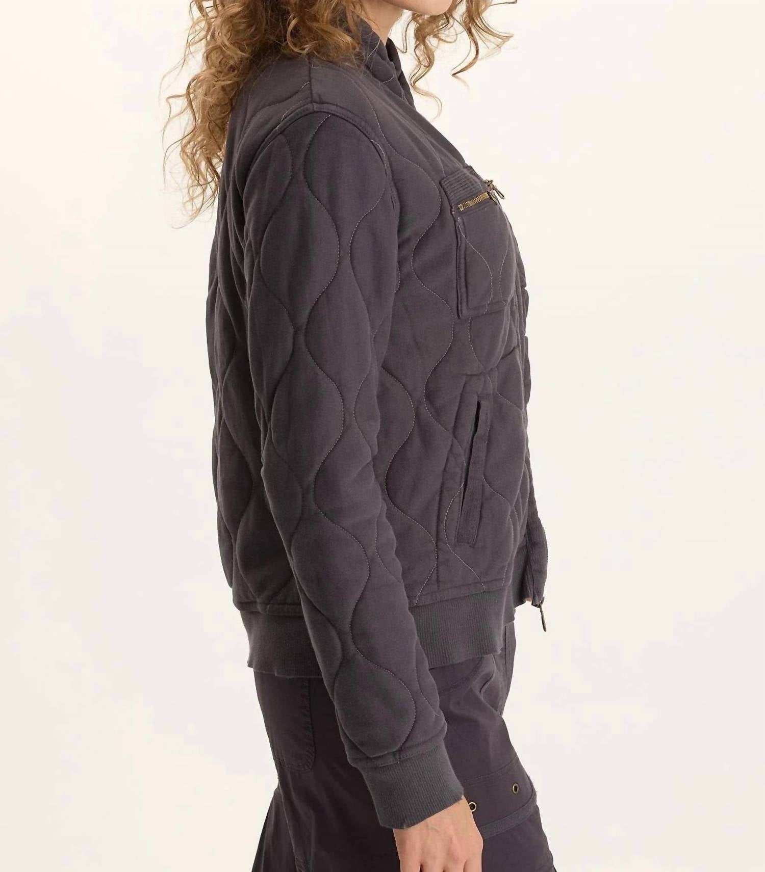 Xcvi - Quilted Bomber Jacket