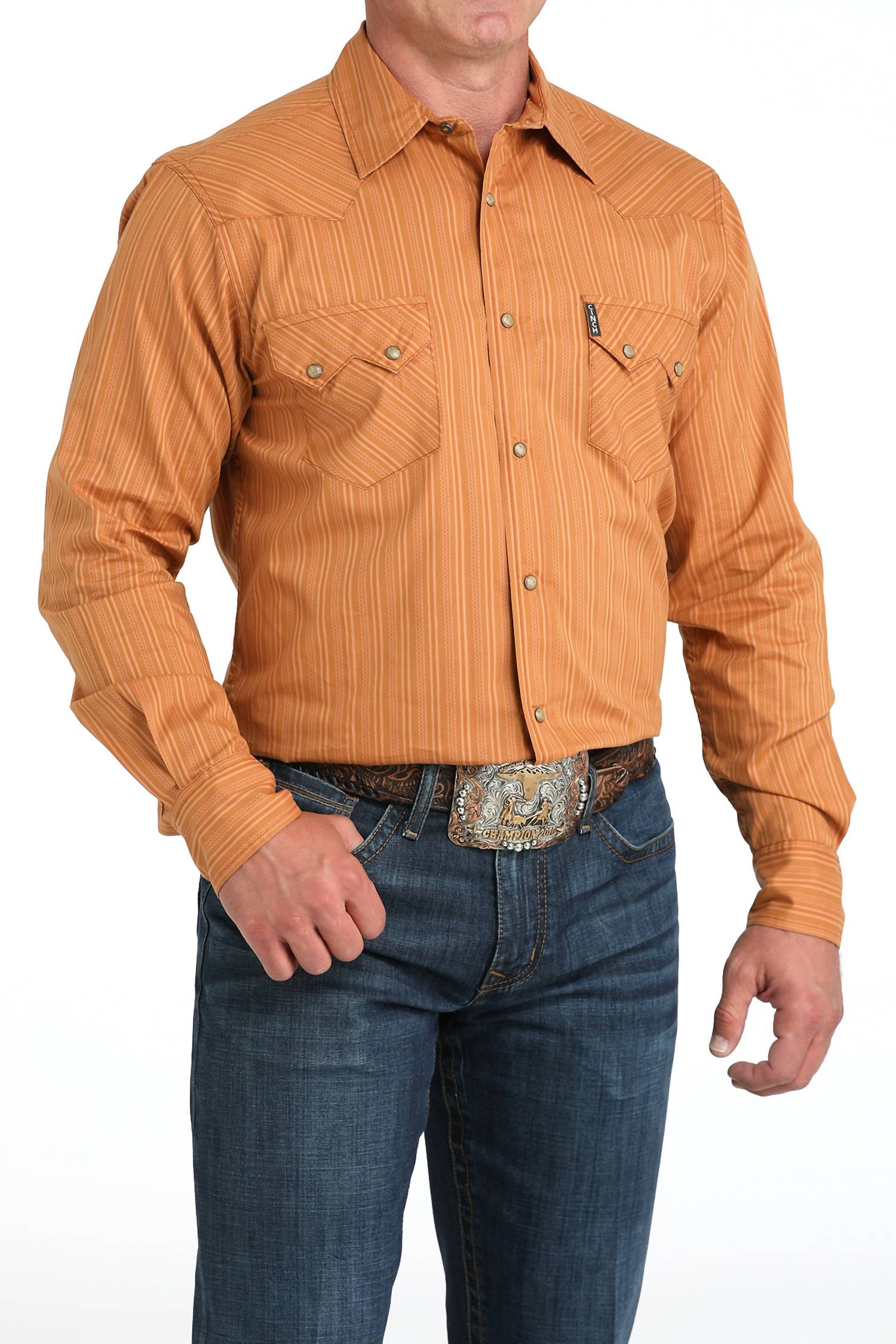 Cinch - Western Modern Stripe Snap Shirt