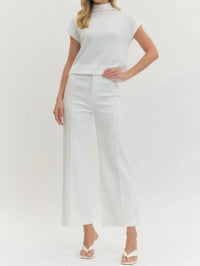 Entro - Emma Wide Leg Seam Jeans