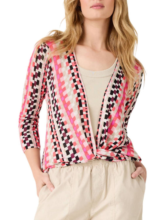 Nic + Zoe - Pixel Sunset 4-way Cardigan