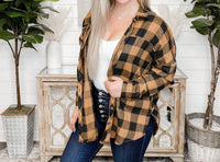 Ampersand Ave - Nightly Way Flannel Plaid Shirt