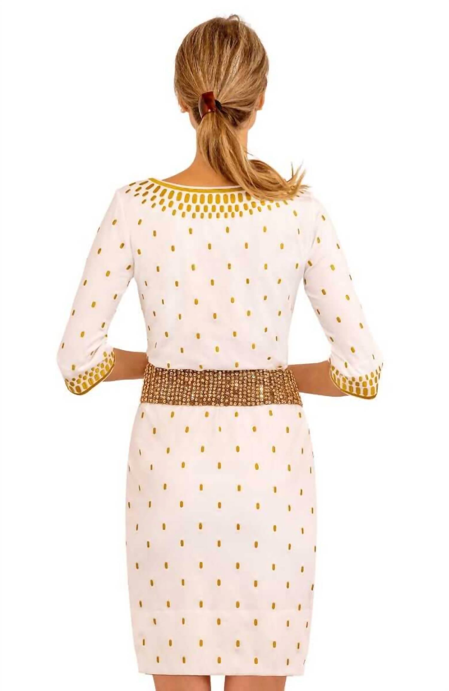 Gretchen Scott - Jersey Embroidered Rocket Girl Dress