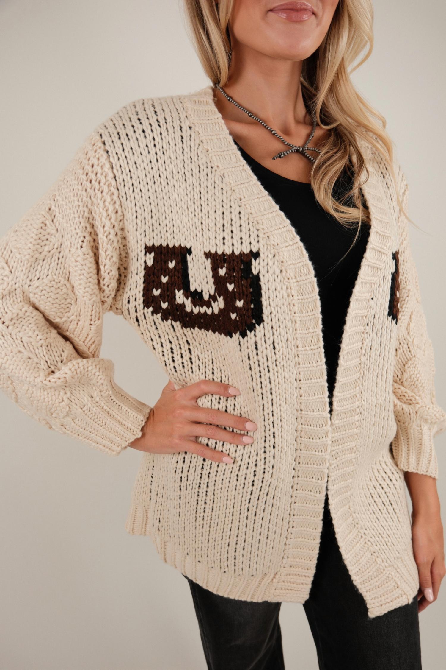 Bailey Rose - Wild Mane Knit Cardigan