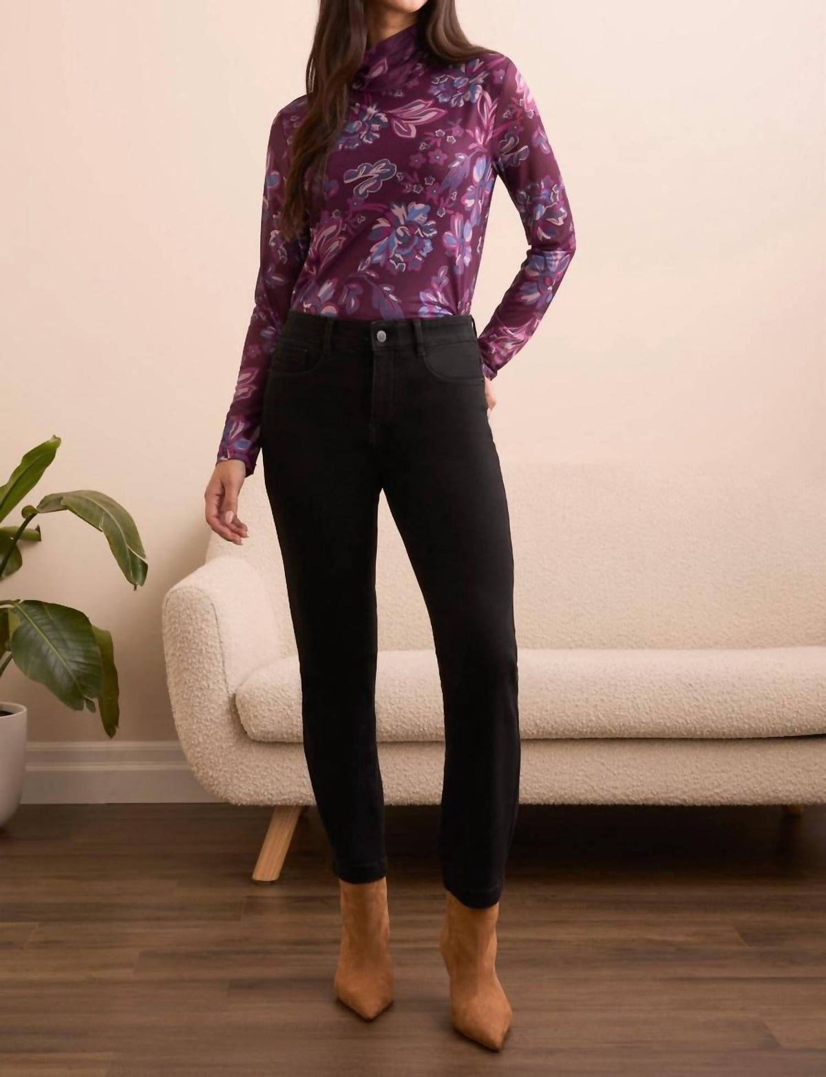 Tribal - Audrey Boundless Straight Leg Jeans