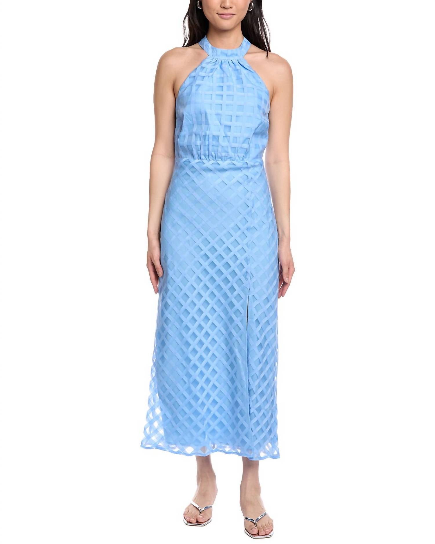 LOST + WANDER High Tide Maxi Dress in baby blue - women's dress