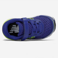 New Balance Kids' 680 V6 Running Shoe in marine blue - kids' sneaker - alternate view