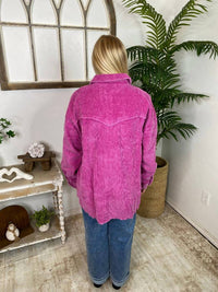Entro - Washed Corduroy Shacket