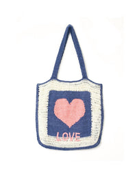 M.A.B.E. - Women's Neve Crochet Tote Bag
