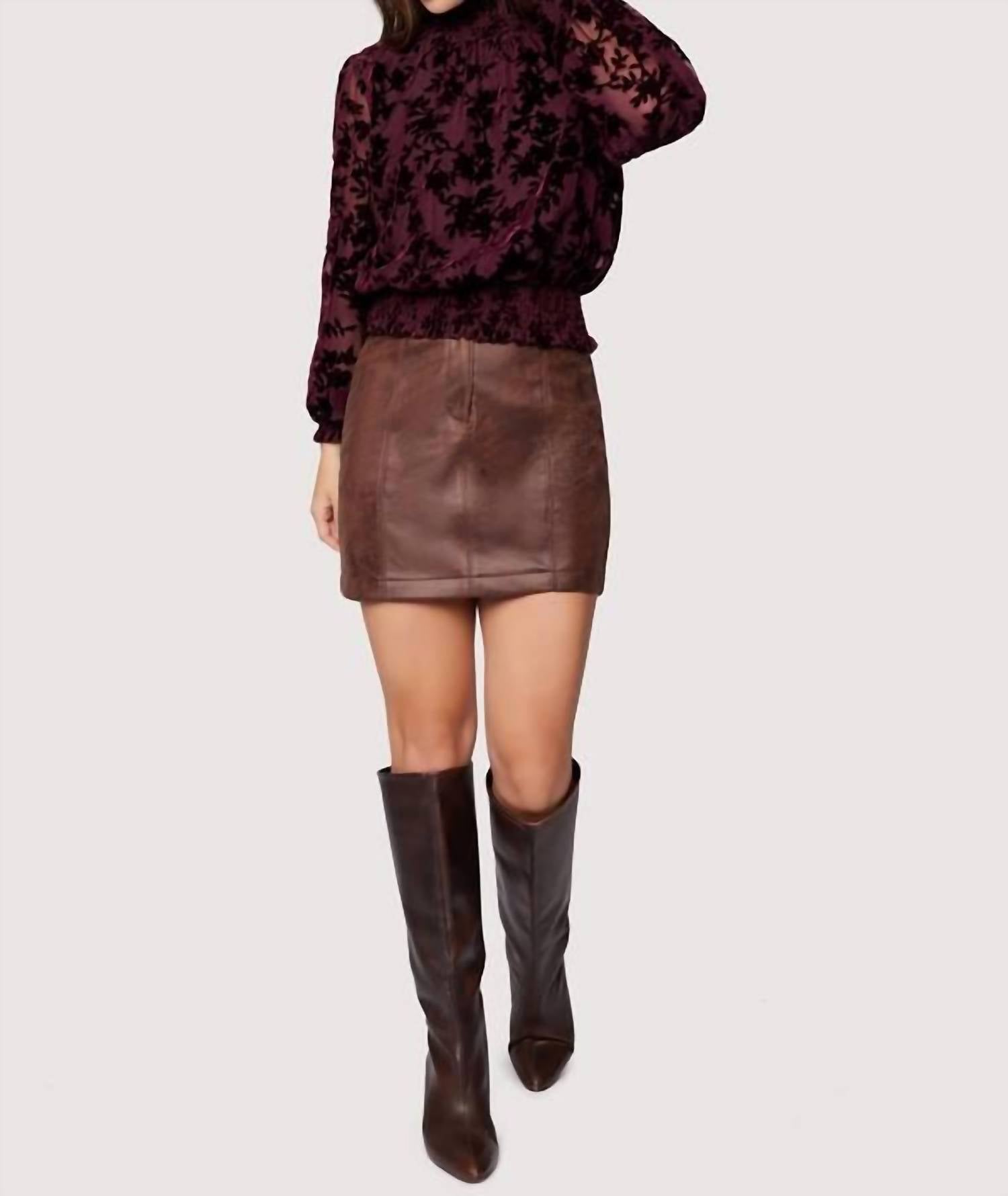 Lost + Wander - DESIREE MINI SKIRT