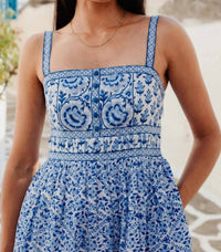 Pink City Prints - Nuri Midi Dress