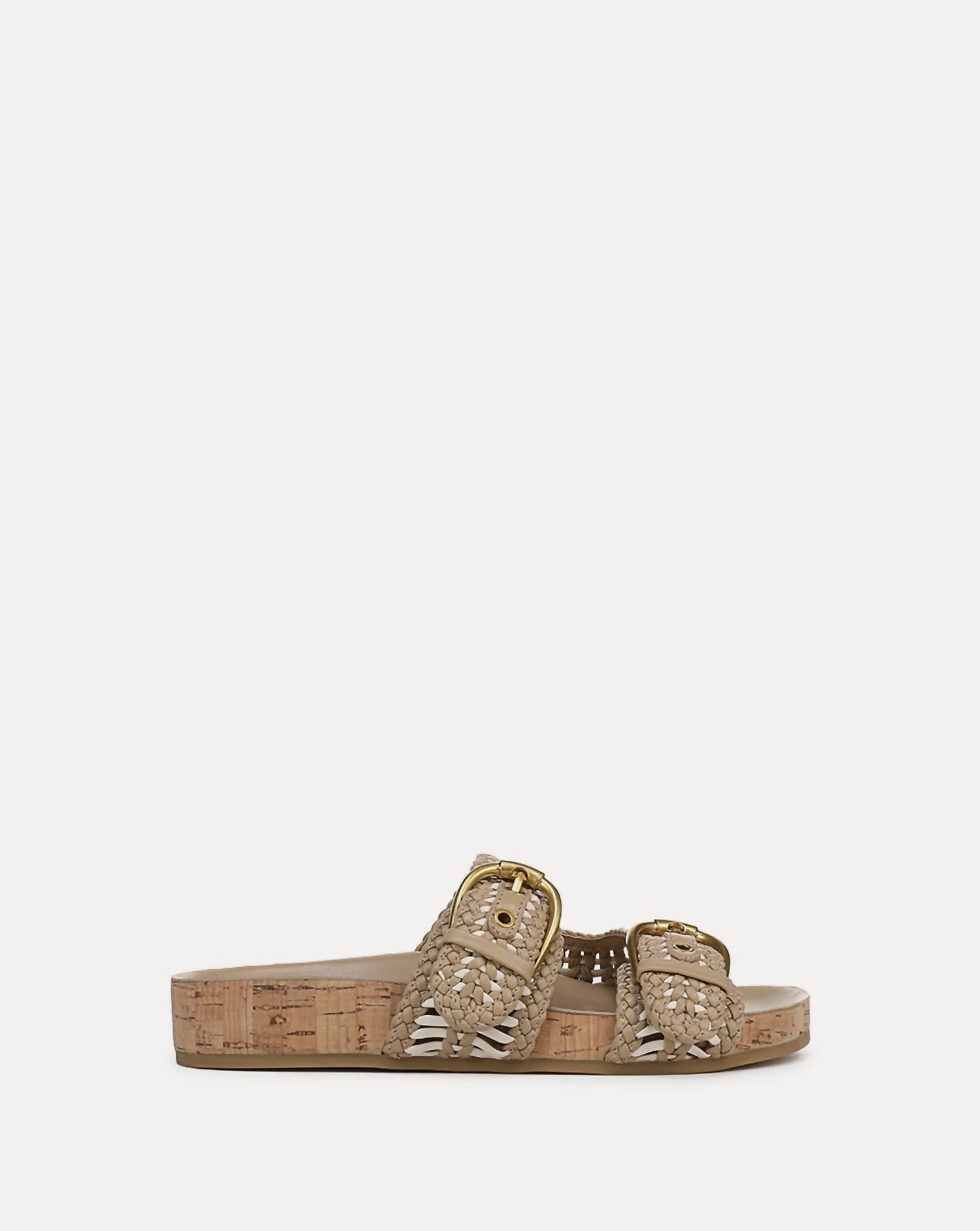 Veronica Beard - Women's Prue Woven Two Strap Sandals