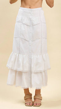 Pretty Follies - Feeling Free Lace Mini Skirt