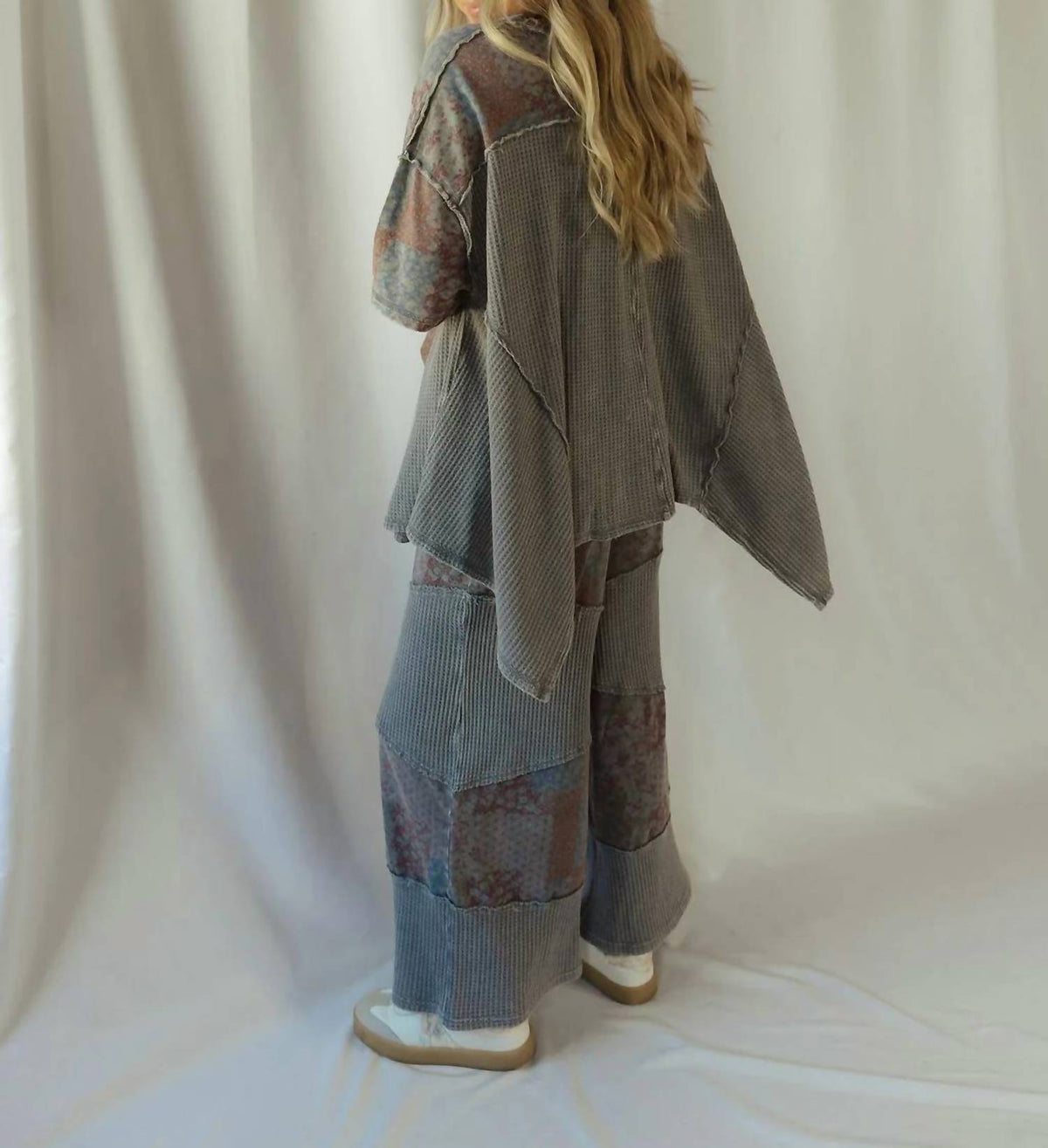 Easel - Salem Quilted Waffle Pants