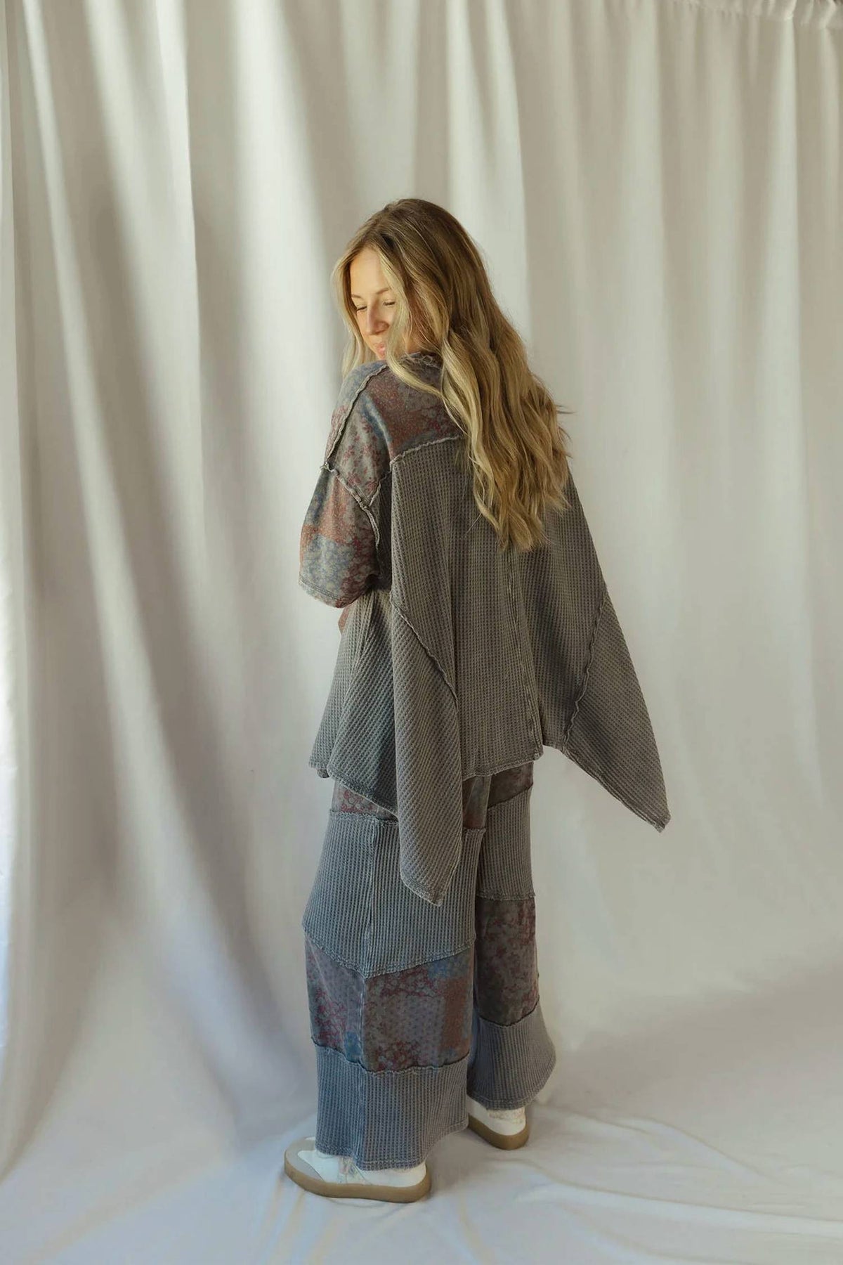 Easel - Salem Quilted Waffle Pants