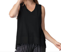 Habitat - Deep Hem V-neck Tank