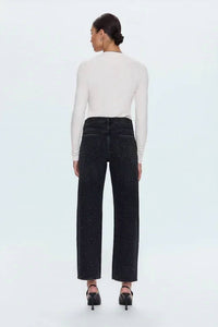 Pistola - Lexi Mid-Rise Bowed Straight Jean