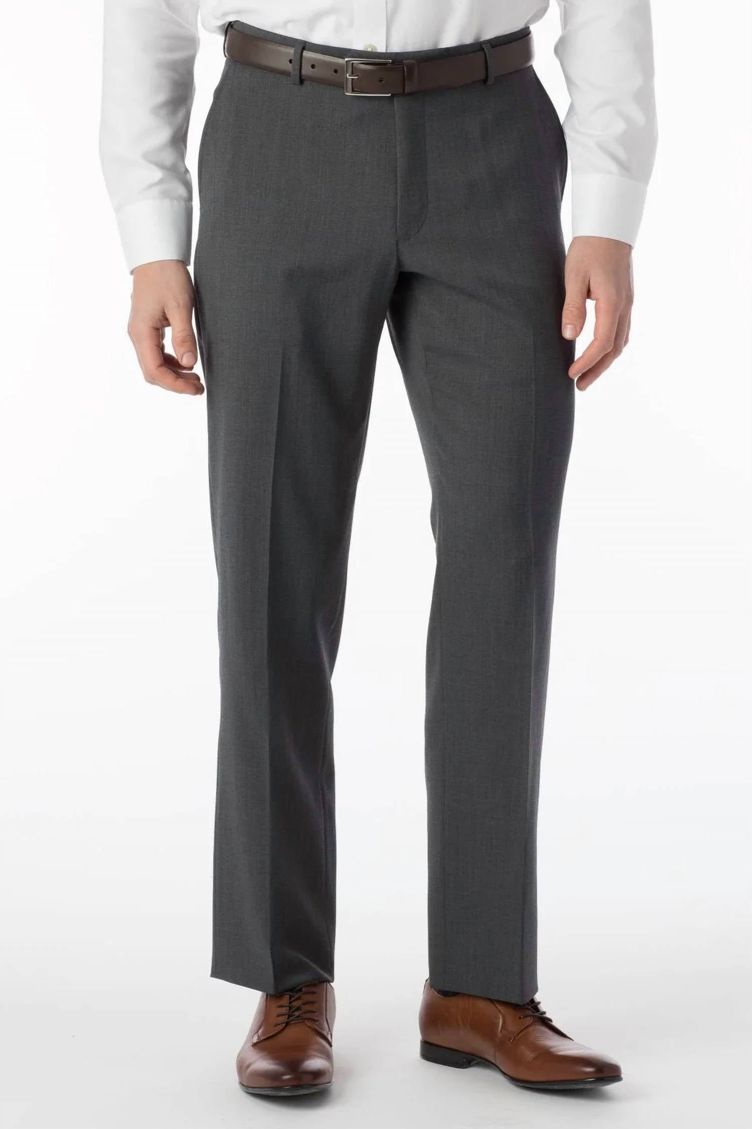 Ballin - Super 120s Wool Gabardine Comfort-eze Trouser - Soho Modern Fit
