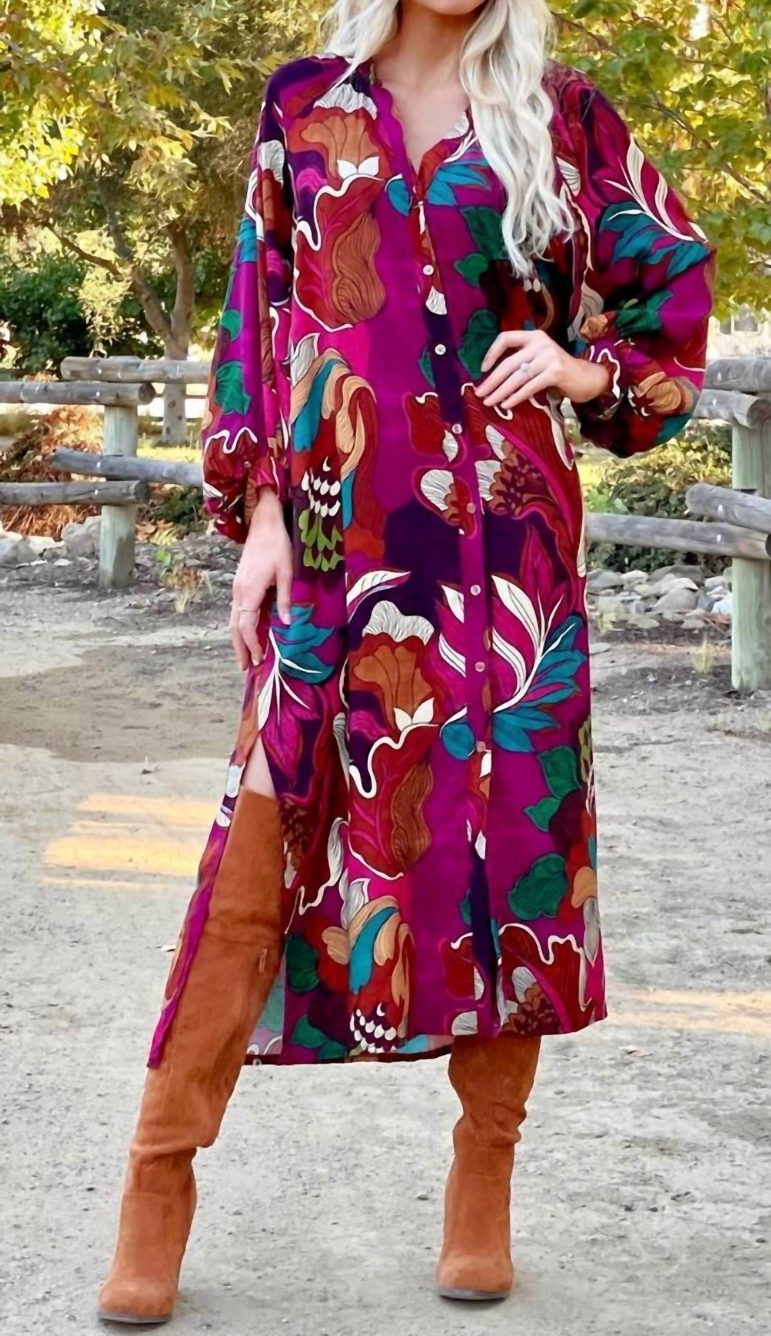 Gigi Moda - Boemo Maxi Dress