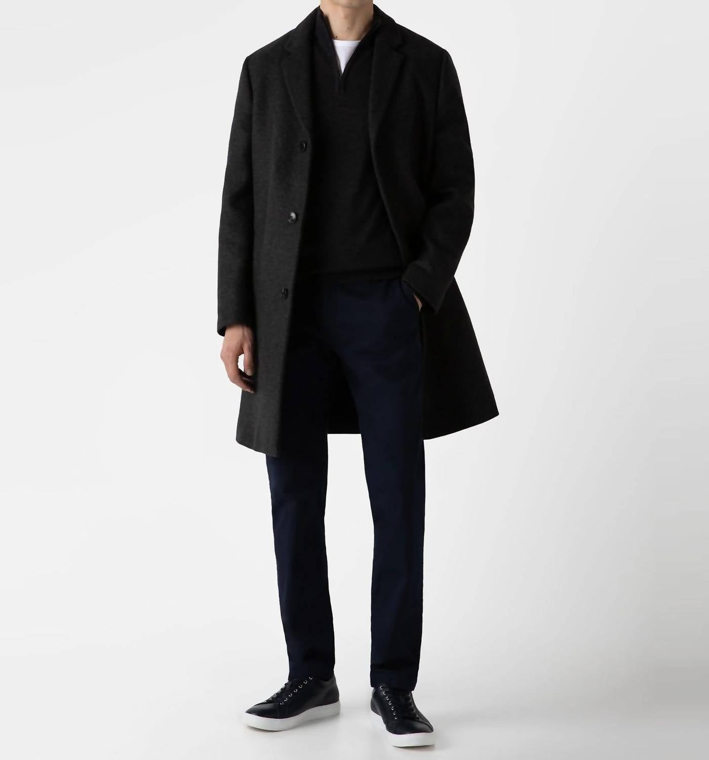 Sunspel - Extra Fine Merino Half Zip Neck Top