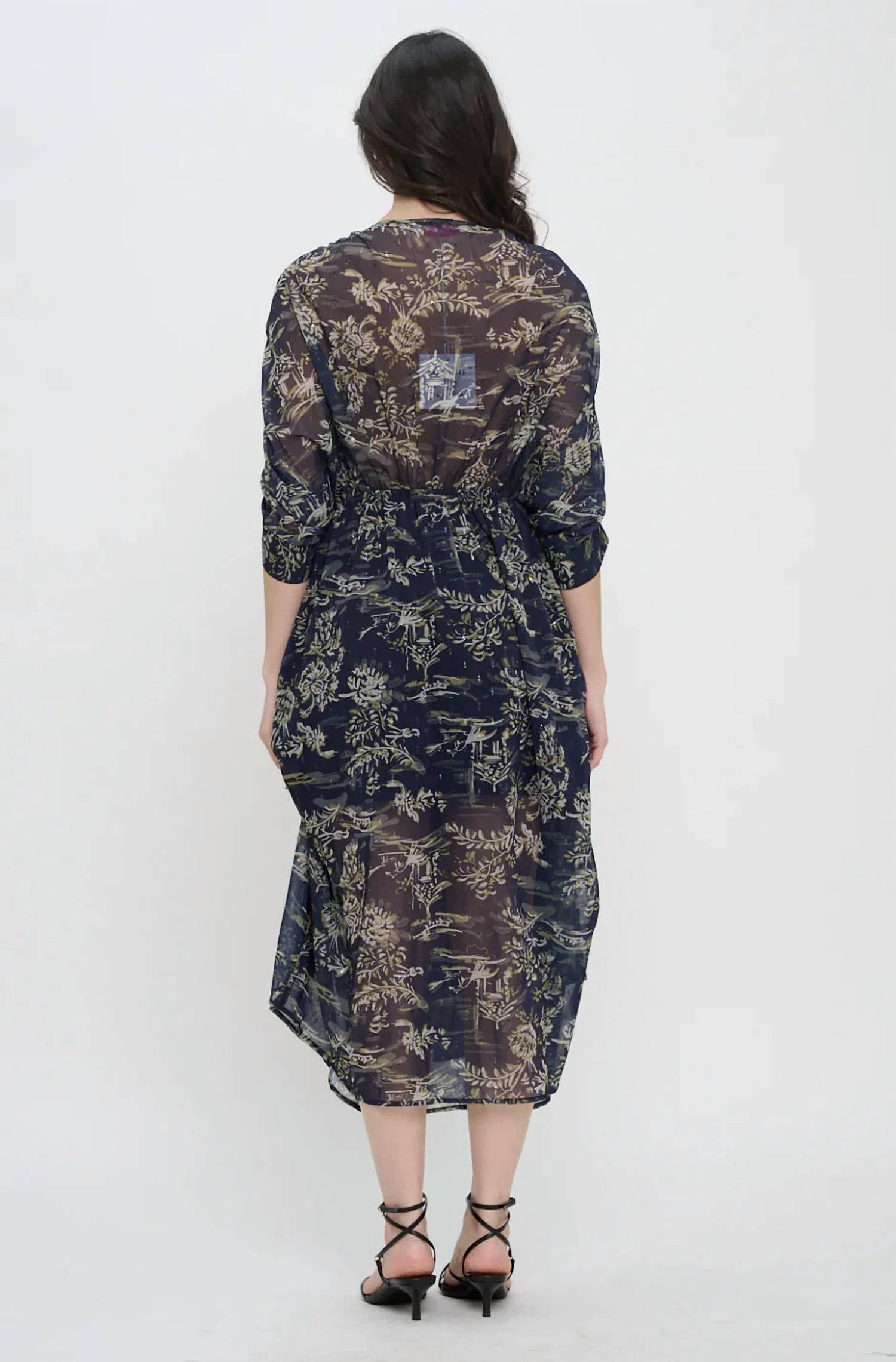 Meet Me In Santorini - Winter Odyssey Maxi Dress