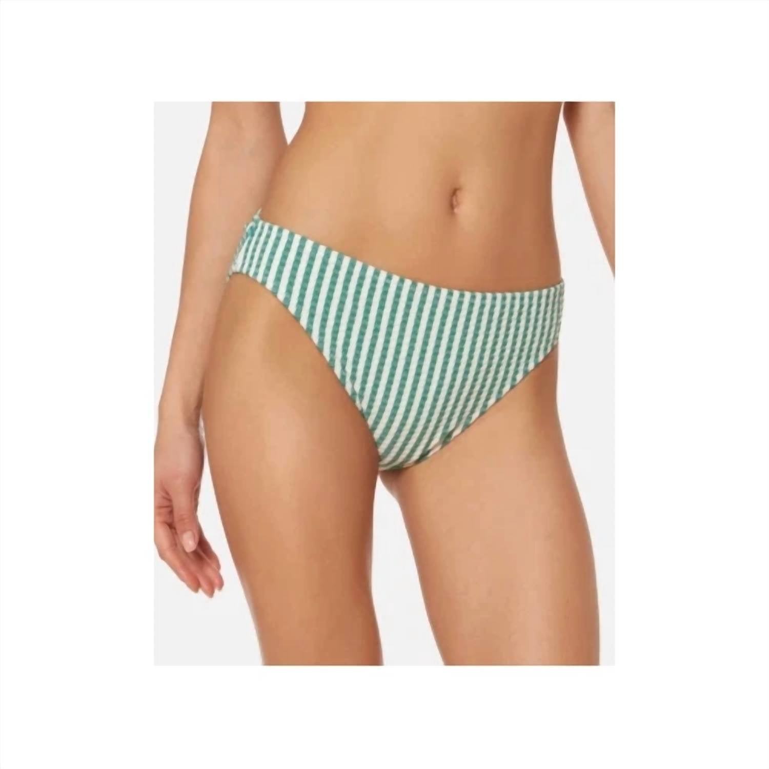 Jessica Simpson - Jessica Simpson Womens Printed Shirred-Back Hipster Bikini Bottoms