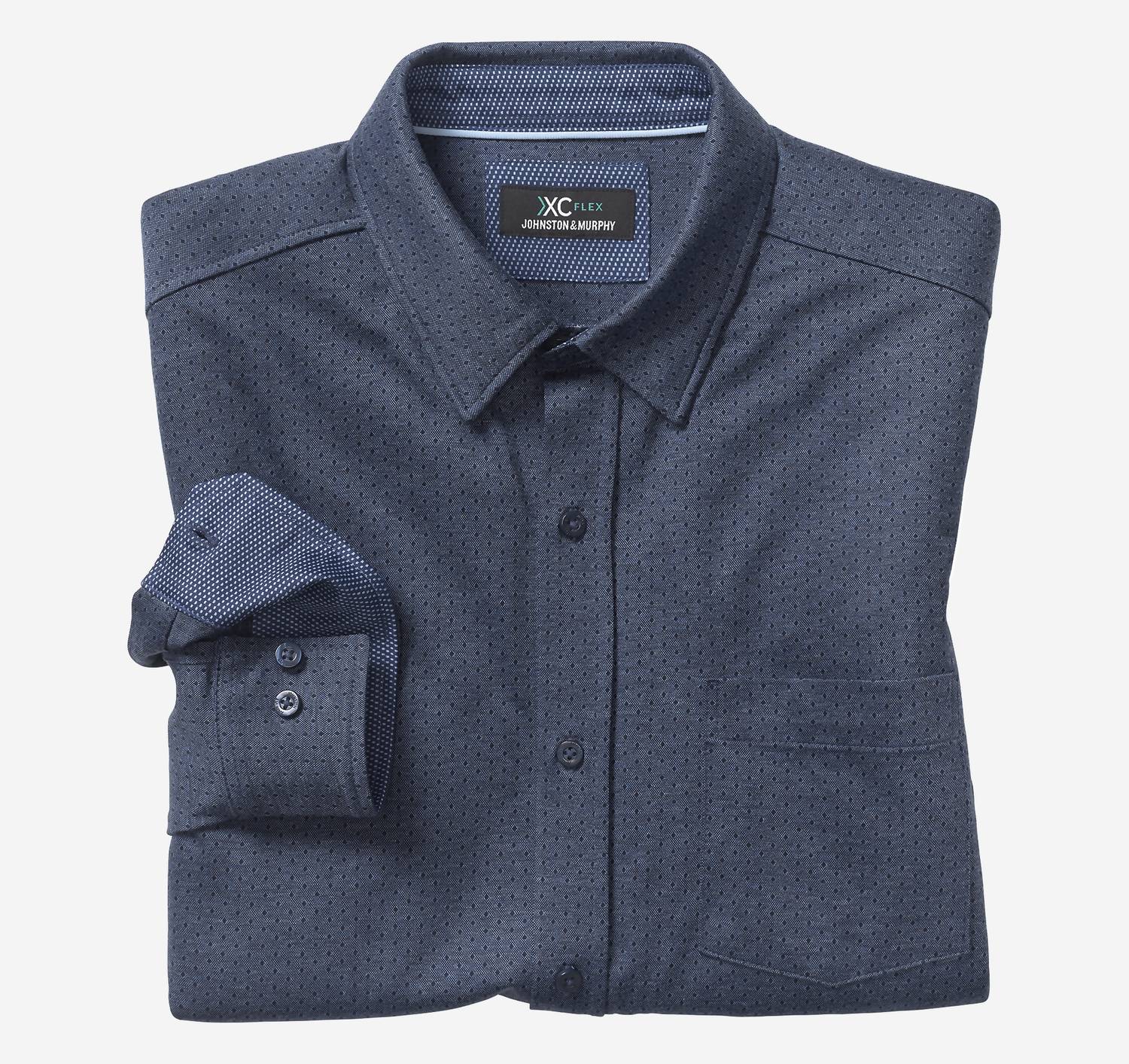 Johnston & Murphy - Men's XC Flex Stretch Cotton Shirt