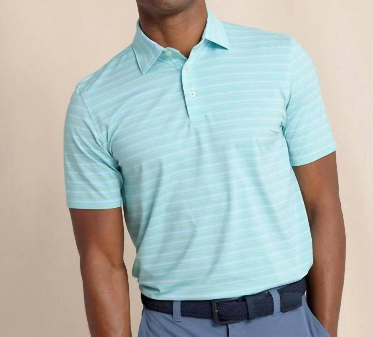 Southern Tide - brrreeze Pearl Cove Stripe Polo