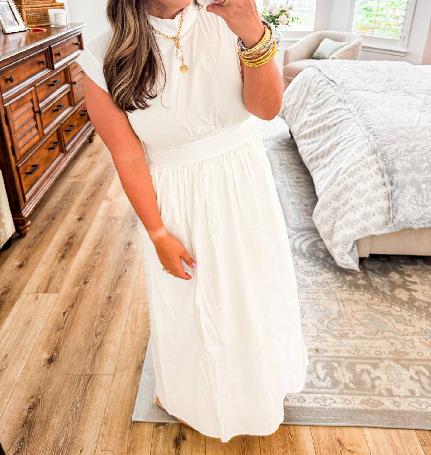 Sincerely Ours - The Nantucket Pearl Maxi Dress