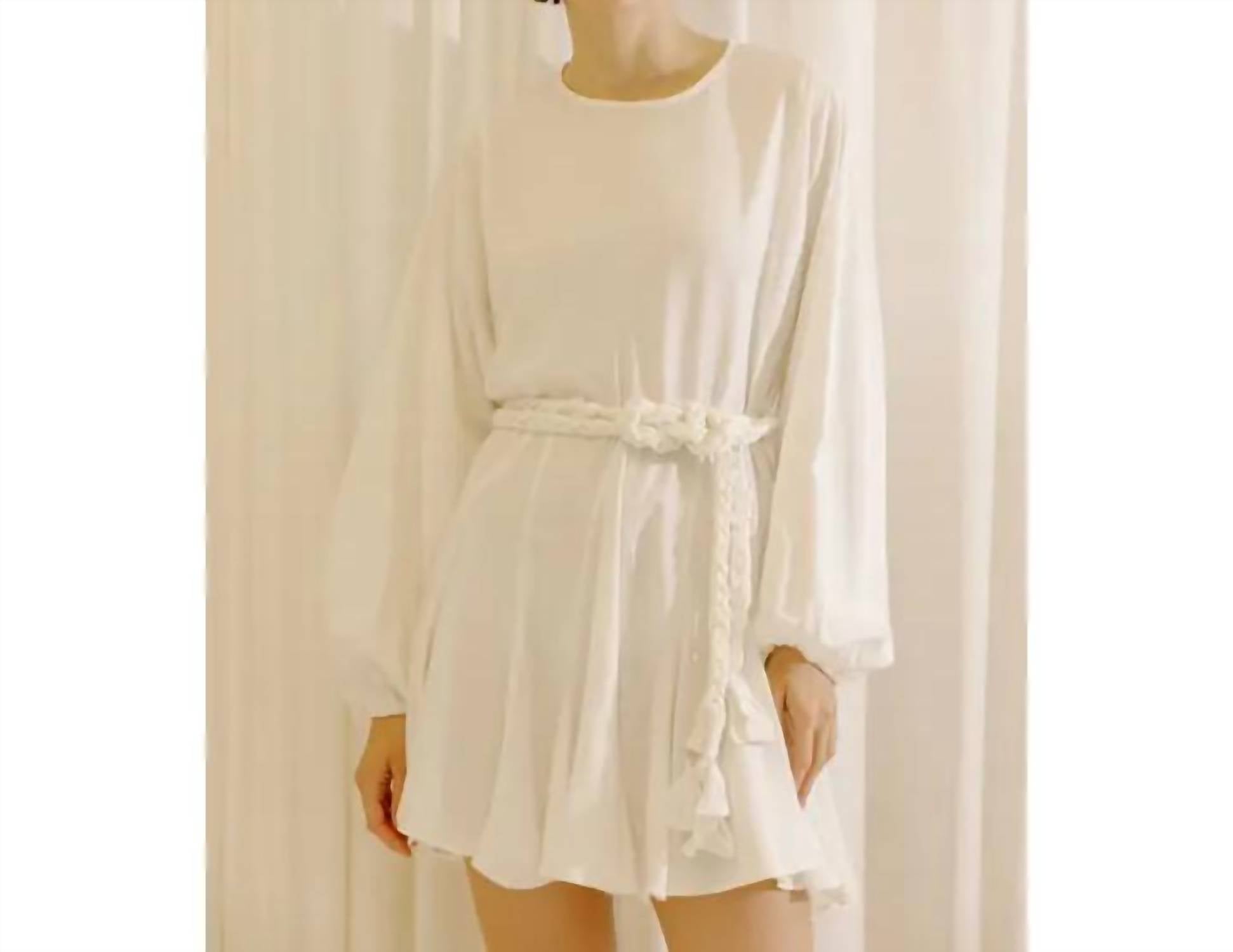 Storia - Braided Belt Dress