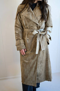 Z Supply - Funston Avenue Suede Trench Coat