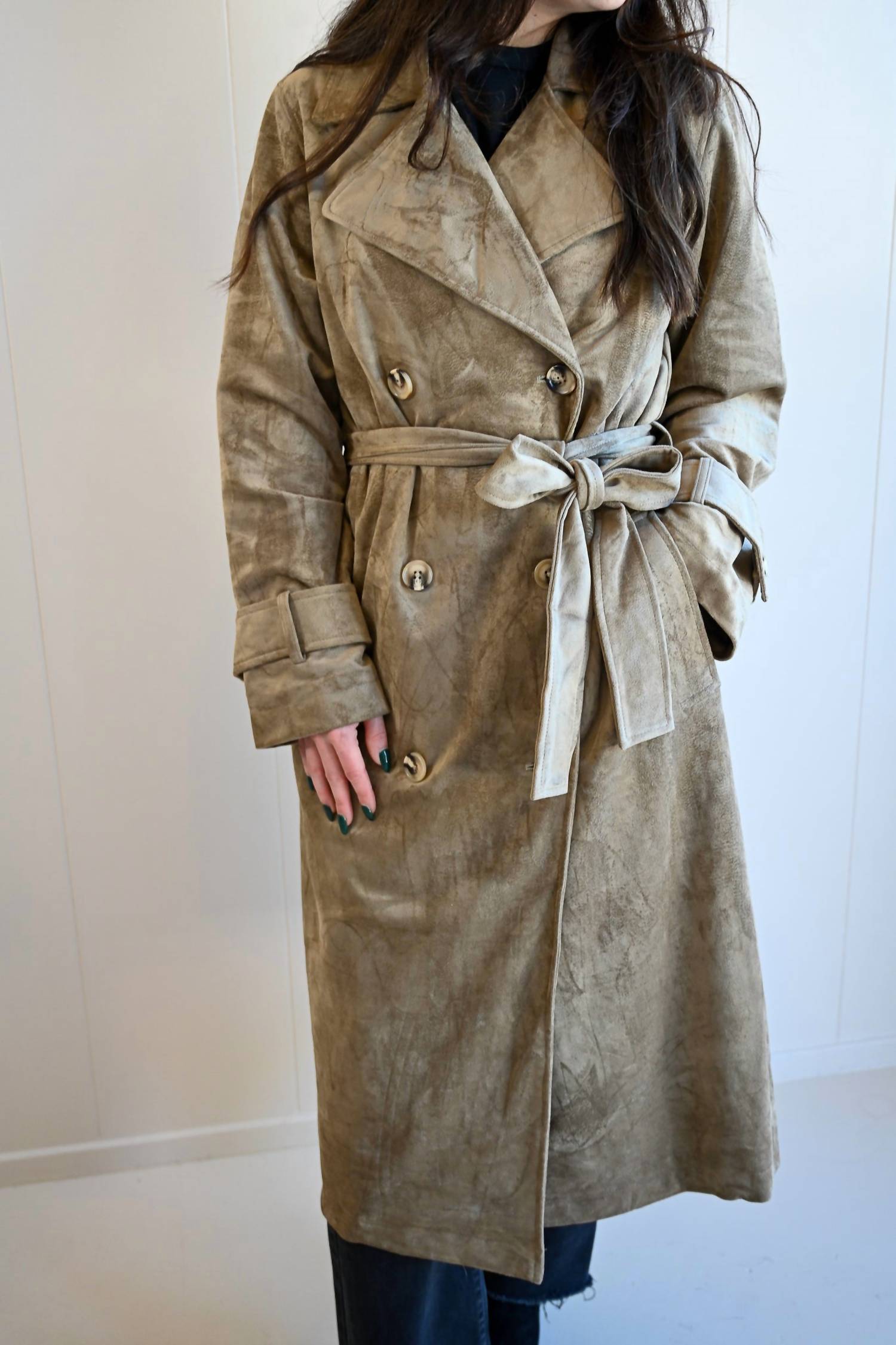 Z Supply - Funston Avenue Suede Trench Coat