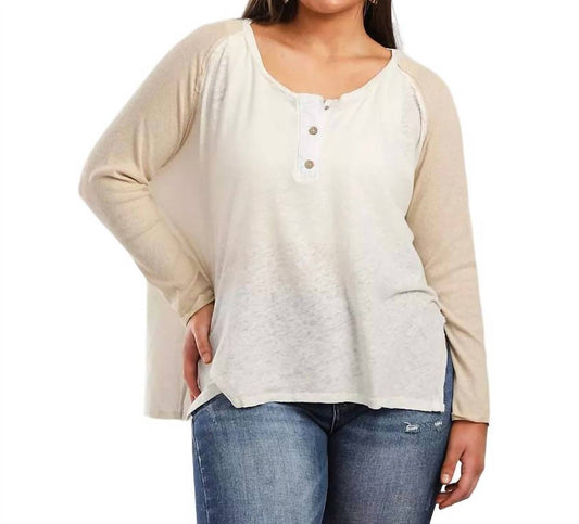 Free People - GRAND SLAM HENLEY TOP